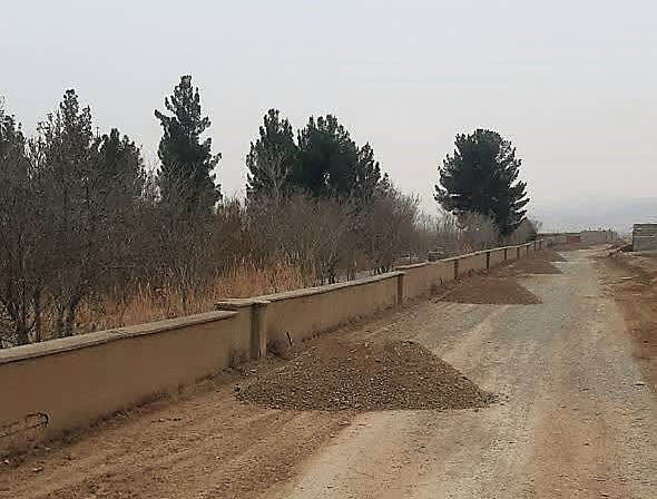 زیرسازی کوچه جنب آرامستان وحدت جهت اجرای آسفالت